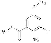 Methyl 2-amino-3-bromo-5-methoxybenzoate, 96%