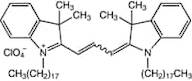 1,1'-Di-n-octadecyl-3,3,3',3'-tetramethylindocarbocyanine perchlorate, 97%