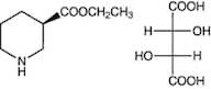 Ethyl (R)-nipecotate L-tartrate, 98%