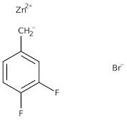 3,4-Difluorobenzylzinc bromide, 0.5M in THF, packaged under Argon in resealable ChemSeal™ bottles