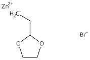 2-(1,3-Dioxolan-2-yl)ethylzinc bromide, 0.5M in THF, packaged under Argon in resealable ChemSeal™ …