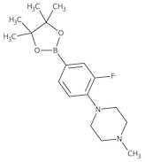 3-Fluoro-4-(4-methyl-1-piperazinyl)benzeneboronic acid pinacol ester, 95%