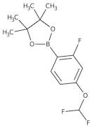 4-Difluoromethoxy-2-fluorobenzeneboronic acid pinacol ester, 96%