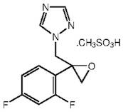 1-[2-(2,4-Difluorophenyl)-2,3-epoxypropyl]-1H-1,2,4-triazole methanesulfonate, 98%