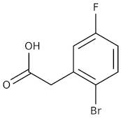 2-Bromo-5-fluorophenyl acetic acid, 96%