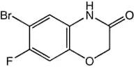 6-Bromo-7-fluoro-2,4-dihydro-1,4-benzoxazin-3-one, 96%