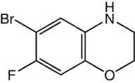 6-Bromo-7-fluoro-3,4-dihydro-2H-1,4-benzoxazine, 96%