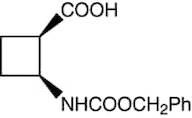 cis-2-(Benzyloxycarbonylamino)cyclobutanecarboxylic acid, 97%