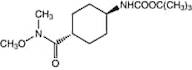 trans-1-(Boc-amino)-4-(N-methoxy-N-methylcarbamoyl)cyclohexane, 97%