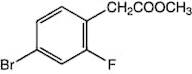 Methyl 4-bromo-2-fluorophenylacetate, 96%