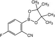 2-Cyano-4-fluorobenzeneboronic acid pinacol ester, 96%