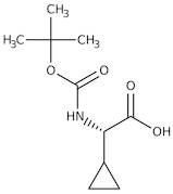 N-Boc-2-cyclopropyl-L-glycine, 95%