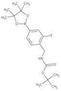 4-(Boc-aminomethyl)-3-fluorobenzeneboronic acid pinacol ester, 96%
