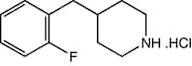 4-(2-Fluorobenzyl)piperidine hydrochloride, 97%