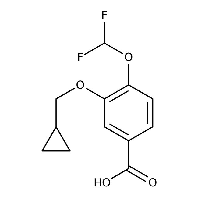 3-Cyclopropylmethoxy-4-difluoromethoxybenzoic acid, 98%