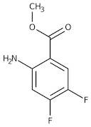 Methyl 2-amino-4,5-difluorobenzoate, 98%