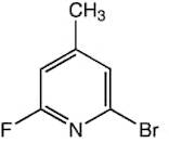 2-Bromo-6-fluoro-4-methylpyridine, 98%