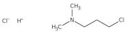 3-Dimethylaminopropyl chloride, 97%, stab. with 0.5% oxalic acid