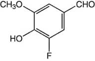 3-Fluoro-4-hydroxy-5-methoxybenzaldehyde, 96%