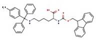 Nalpha-Fmoc-Nepsilon-(4-methyltrityl)-D-lysine