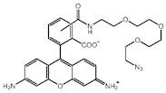 Azido-PEG3-carboxyrhodamine 110 conjugate