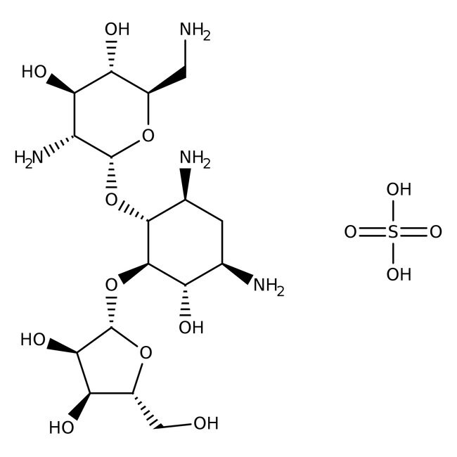 Ribostamycin sulfate, 630^mg/mg