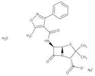 Oxacillin sodium salt monohydrate, 815^mg/mg