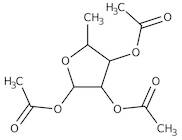 1,2,3-Tri-O-acetyl-5-deoxy-beta-D-ribofuranose, 98%, Thermo Scientific Chemicals