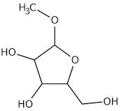 Methyl beta-D-ribofuranoside, 98%, Thermo Scientific Chemicals