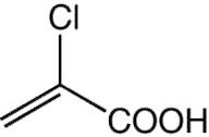 2-Chloroacrylic acid, 96%, stab. with ca 0.3% BHT