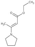 Ethyl (E)-3-(1-pyrrolidinyl)crotonate, 97%