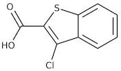 3-Chlorobenzo[b]thiophene-2-carboxylic acid