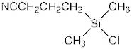 (3-Cyanopropyl)dimethylchlorosilane, 94%
