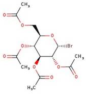 Acetobromo-α-D-glucose, 97%, stab. with 2% calcium carbonate