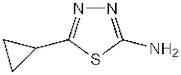 2-Amino-5-cyclopropyl-1,3,4-thiadiazole, 98%