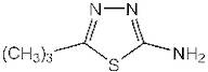 2-Amino-5-tert-butyl-1,3,4-thiadiazole, 97%
