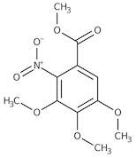 Methyl 2-nitro-3,4,5-trimethoxybenzoate, 98%