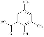 2-Amino-3,5-dimethylbenzoic acid, 98%