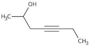 4-Heptyn-2-ol, 97%, Thermo Scientific Chemicals