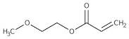 2-Methoxyethyl acrylate, 98%, stab. with ca 50-100ppm 4-methoxyphenol