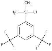 3,5-Bis(trifluoromethyl)phenyldimethylchlorosilane, 95%