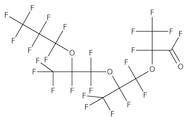 Perfluoro-2,5,8-trimethyl-3,6,9-trioxadodecanoyl fluoride, 97%