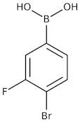 4-Bromo-3-fluorobenzeneboronic acid, 95%