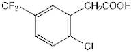 2-Chloro-5-(trifluoromethyl)phenylacetic acid, 97%