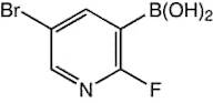 5-Bromo-2-fluoropyridine-3-boronic acid, 98%
