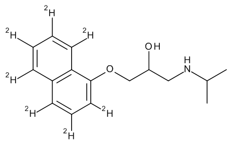 Propranolol-d7 (CAS Number: 344298-99-3)