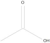 Acetic acid 1000 µg/mL in Methanol
