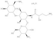 Amikacin hydrate 100 µg/mL in Acetonitrile:Water