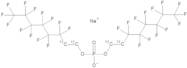 Bis[2-(perfluorohexyl)ethyl] phosphate 13C4 (1,1',2,2'-13C4) sodium 50 µg/mL in Methanol:Water