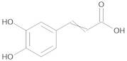 Caffeic acid 1000 µg/mL in Acetone